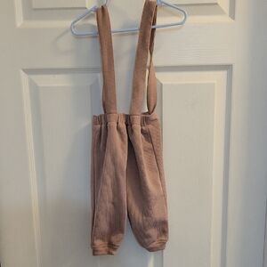 SHEIN Off Pink Baby Overalls